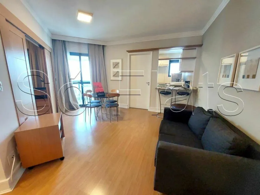 Foto 1 de Flat com 2 Quartos para alugar, 59m² em Jardim Paulista, São Paulo