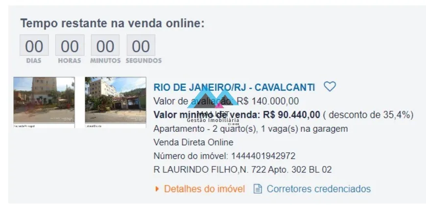 Foto 1 de Apartamento com 2 Quartos à venda, 53m² em Cavalcânti, Rio de Janeiro