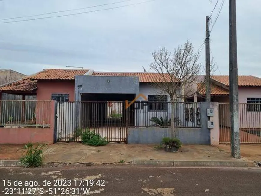 Foto 1 de Casa com 2 Quartos à venda, 70m² em Sao Martinho, Rolândia