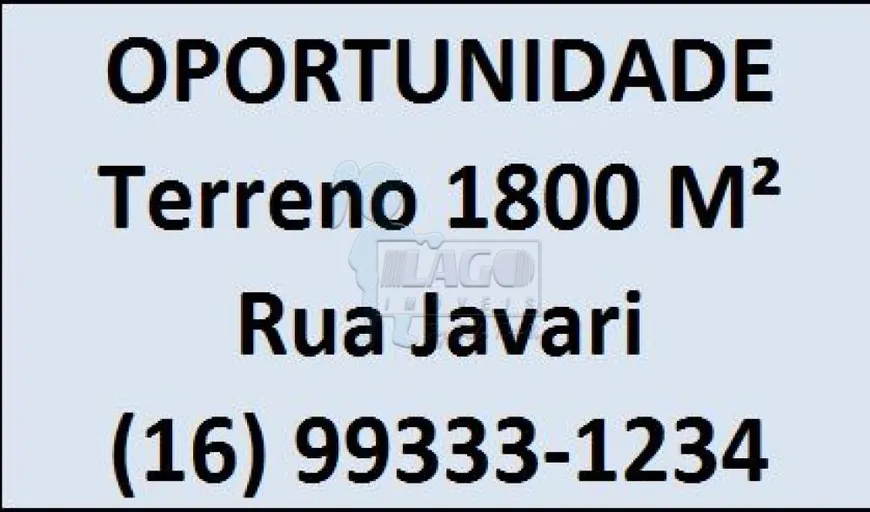 Foto 1 de Lote/Terreno para alugar, 1800m² em Alto do Ipiranga, Ribeirão Preto