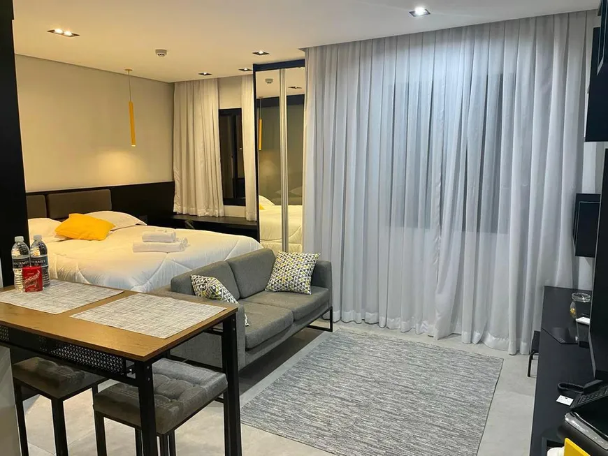 Foto 1 de Flat com 1 Quarto à venda, 27m² em Indianópolis, São Paulo