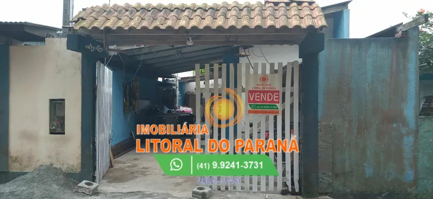 Foto 1 de Casa com 3 Quartos à venda, 52m² em Monções, Pontal do Paraná