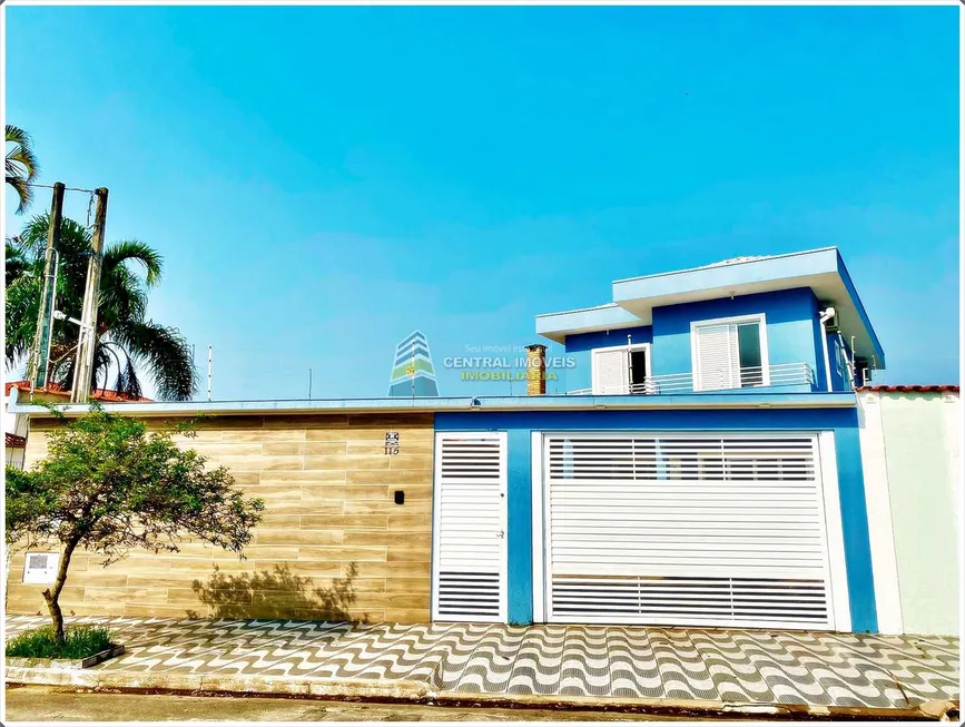 Foto 1 de Sobrado com 4 Quartos à venda, 173m² em Solemar, Praia Grande