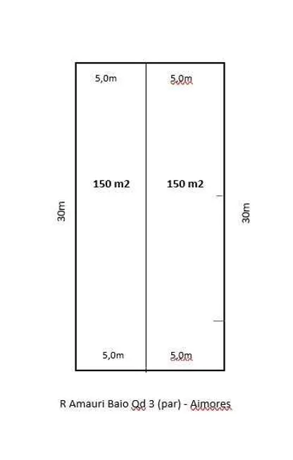 Foto 1 de Lote/Terreno à venda, 150m² em Jardim São Judas, Bauru