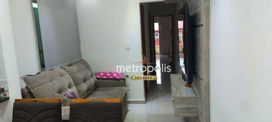 Foto 1 de Apartamento com 2 Quartos à venda, 56m² em Vila Metalurgica, Santo André