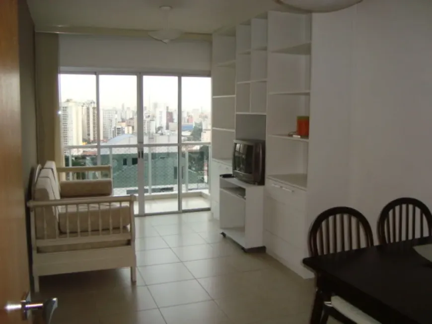 Foto 1 de Flat com 1 Quarto para alugar, 43m² em Vila Nova Conceição, São Paulo