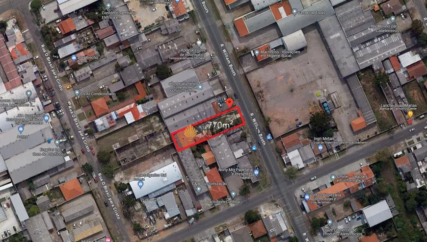 Foto 1 de Lote/Terreno à venda, 770m² em Boqueirão, Curitiba