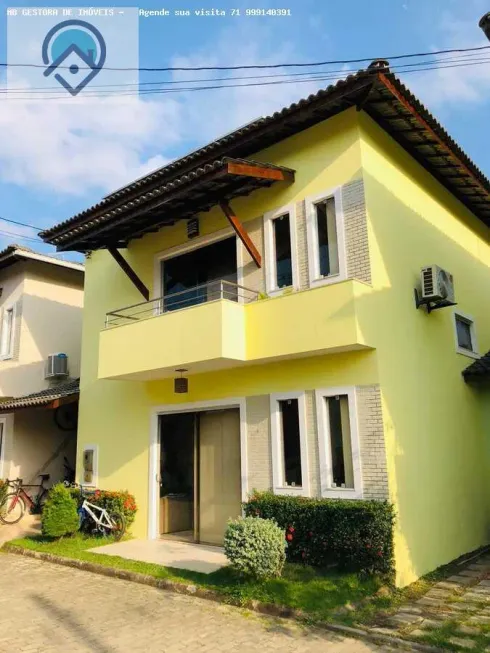 Foto 1 de Casa de Condomínio com 4 Quartos à venda, 150m² em Buraquinho, Lauro de Freitas