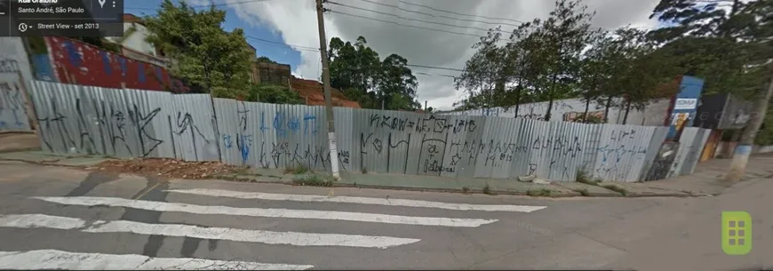 Foto 1 de Lote/Terreno à venda, 1282m² em Jardim Ana Maria, Santo André