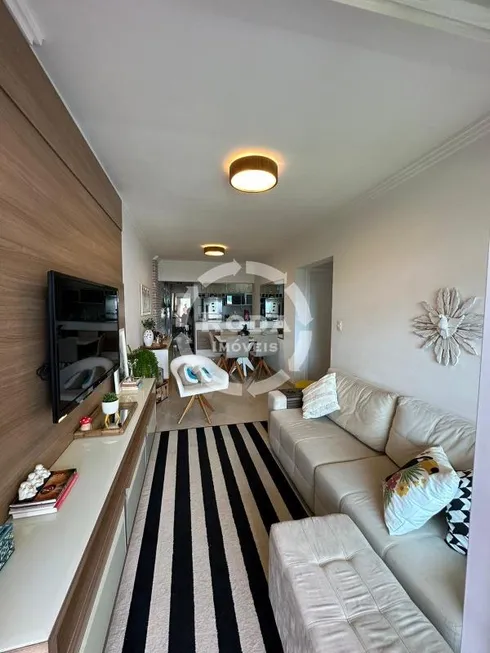 Foto 1 de Apartamento com 1 Quarto à venda, 74m² em Ponta da Praia, Santos
