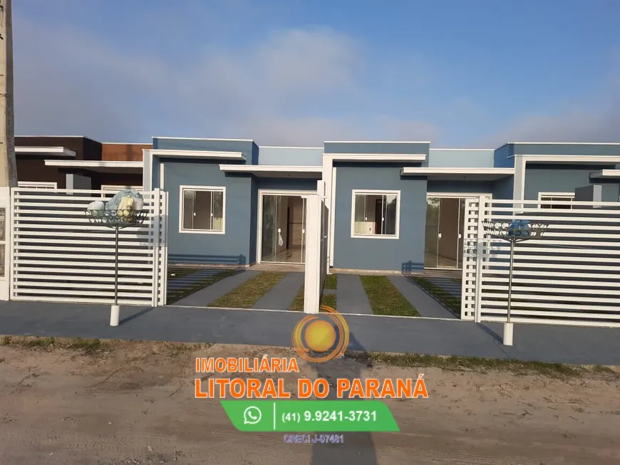 Foto 1 de Casa com 3 Quartos à venda, 65m² em Canoas, Pontal do Paraná