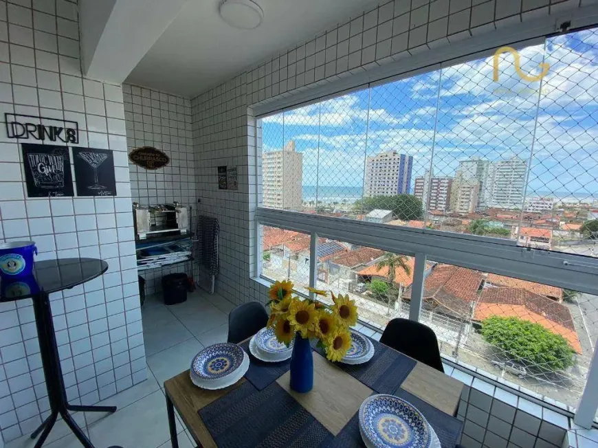 Foto 1 de Apartamento com 1 Quarto à venda, 43m² em Maracanã, Praia Grande