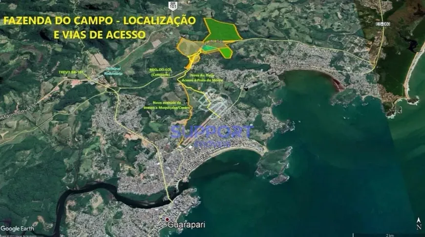 Foto 1 de Lote/Terreno à venda, 10m² em Praia do Morro, Guarapari