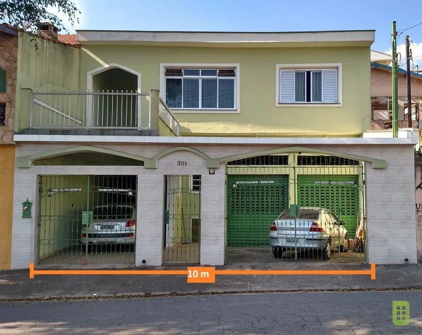 Foto 1 de Sobrado com 4 Quartos à venda, 250m² em Vila Linda, Santo André