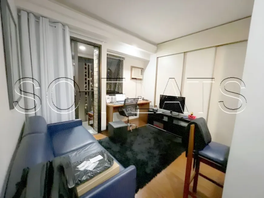 Foto 1 de Flat com 1 Quarto à venda, 38m² em Moema, São Paulo