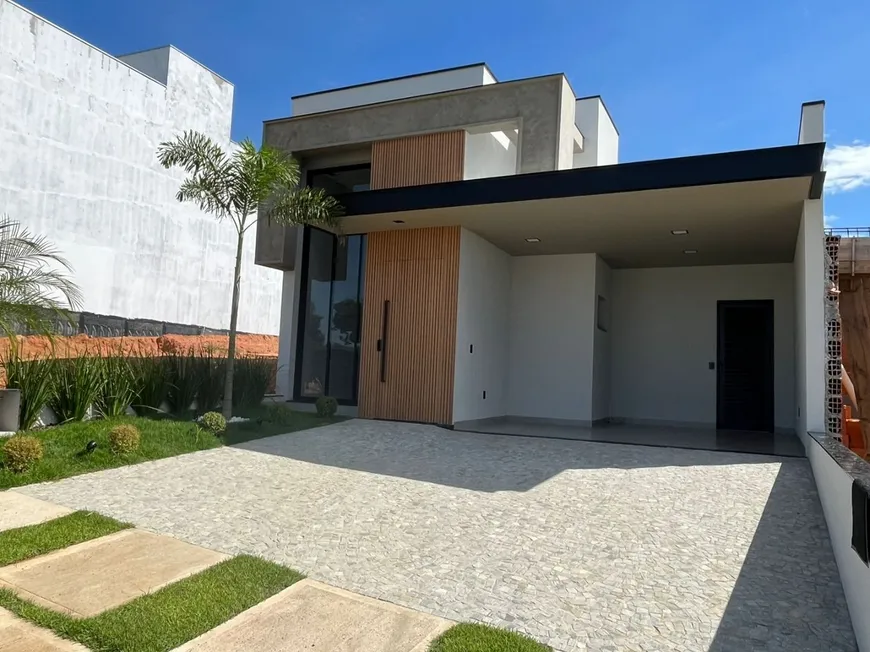 Foto 1 de Casa de Condomínio com 3 Quartos à venda, 134m² em Loteamento Park Gran Reserve, Indaiatuba