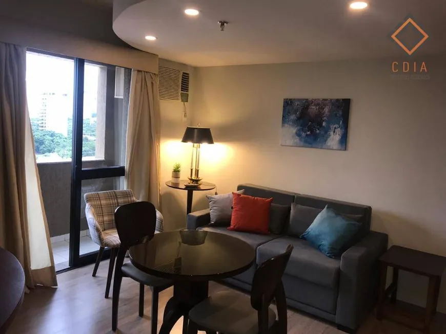 Foto 1 de Flat com 1 Quarto à venda, 33m² em Brooklin, São Paulo