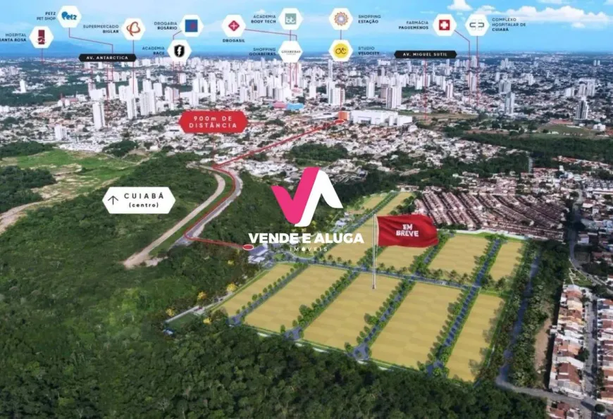 Foto 1 de Lote/Terreno à venda, 330m² em Santa Rosa, Cuiabá