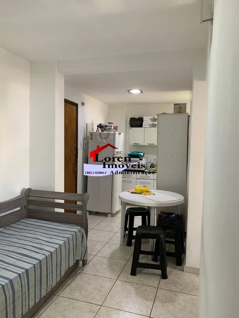 Foto 1 de Apartamento com 1 Quarto à venda, 45m² em Gonzaguinha, São Vicente