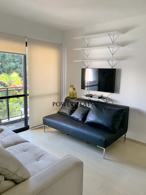 Foto 1 de Flat com 1 Quarto para alugar, 40m² em Pinheiros, São Paulo