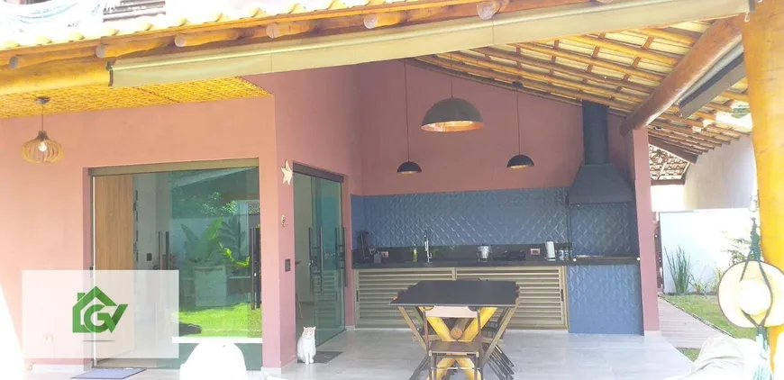 Foto 1 de Casa de Condomínio com 3 Quartos à venda, 263m² em Martim de Sa, Caraguatatuba