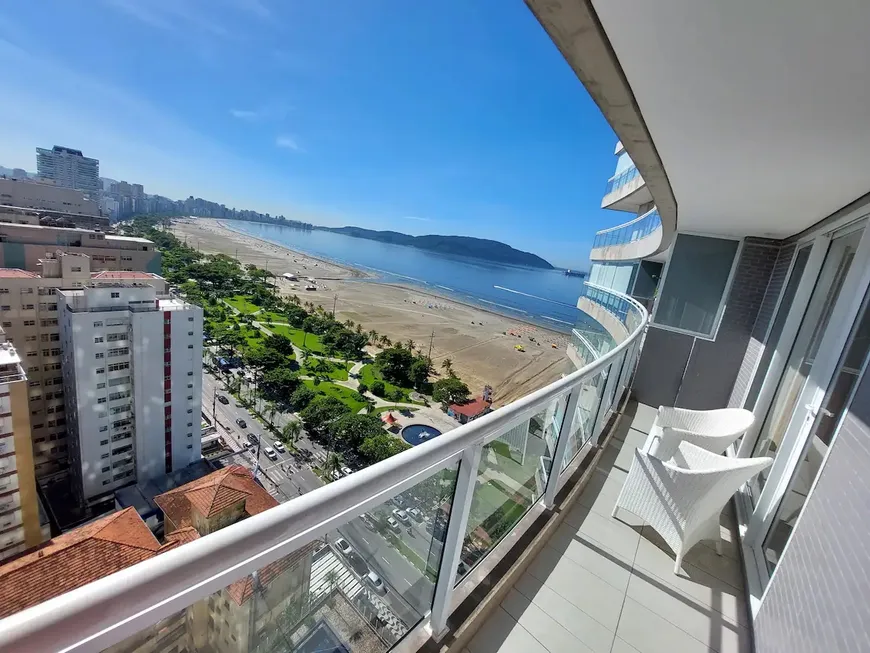 Foto 1 de Apartamento com 1 Quarto para alugar, 72m² em Gonzaga, Santos