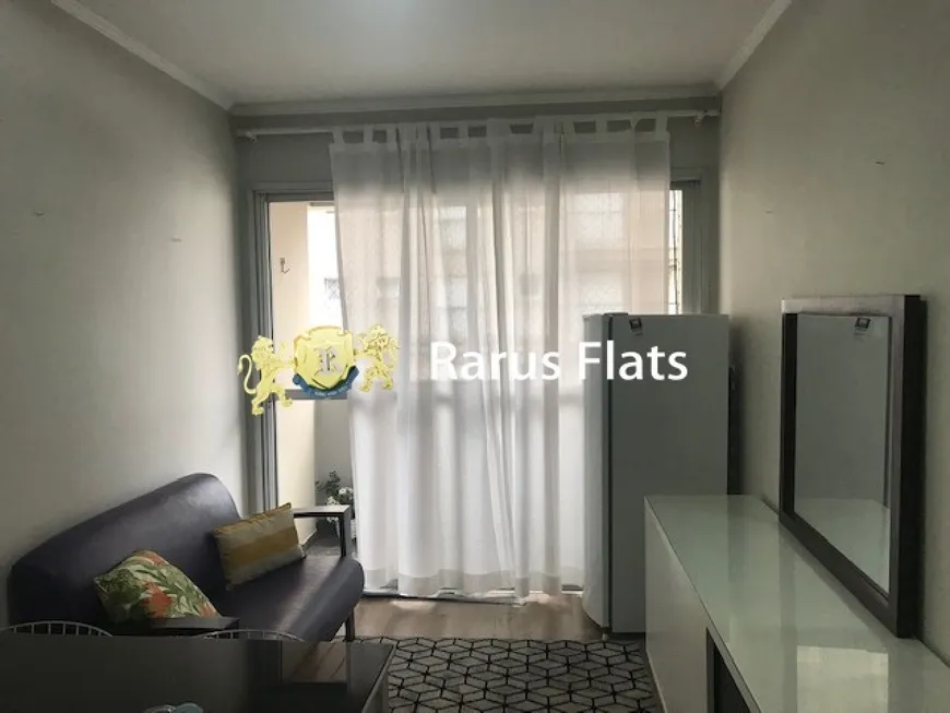 Foto 1 de Flat com 1 Quarto à venda, 36m² em Moema, São Paulo