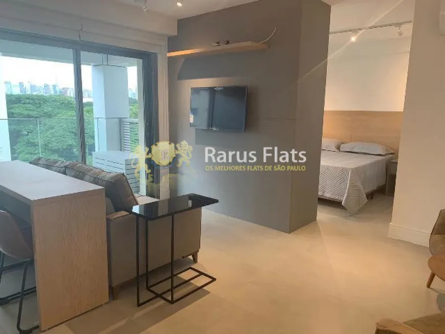 Foto 1 de Flat com 1 Quarto para alugar, 45m² em Itaim Bibi, São Paulo