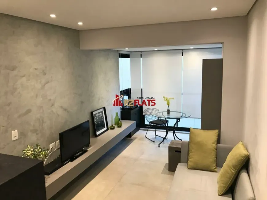 Foto 1 de Flat com 1 Quarto para alugar, 34m² em Jardins, São Paulo