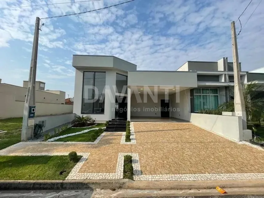 Foto 1 de Casa de Condomínio com 3 Quartos à venda, 150m² em Parque Olívio Franceschini, Hortolândia