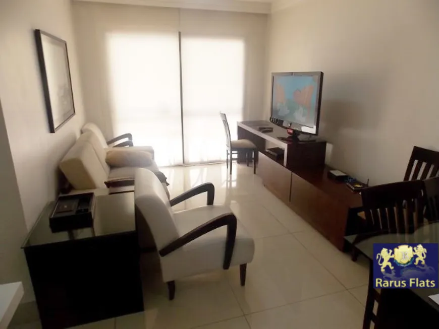 Foto 1 de Flat com 1 Quarto para alugar, 45m² em Itaim Bibi, São Paulo