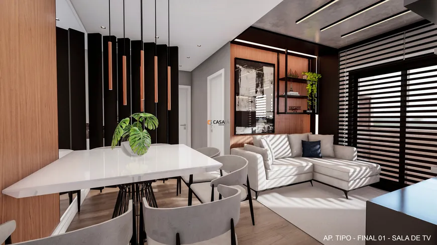 Foto 1 de Apartamento com 2 Quartos à venda, 53m² em Vila Bancaria , Campo Largo