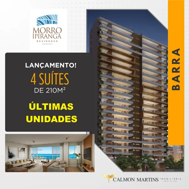 Foto 1 de Apartamento com 4 Quartos à venda, 209m² em Barra, Salvador