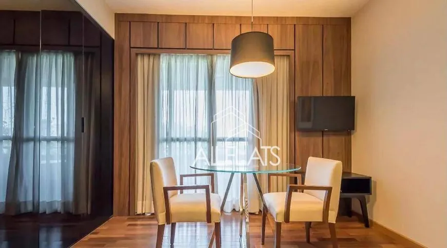 Foto 1 de Flat com 1 Quarto à venda, 50m² em Brooklin, São Paulo