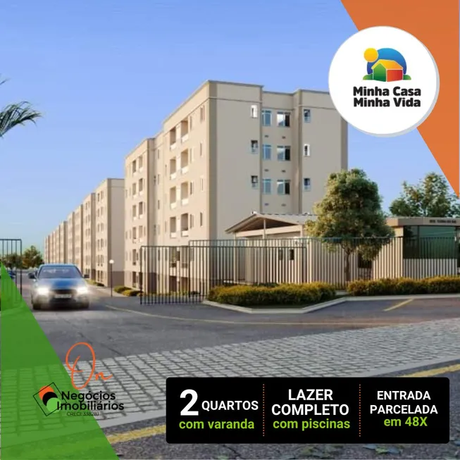 Foto 1 de Apartamento com 2 Quartos à venda, 47m² em Parque Santa Rosa, Suzano