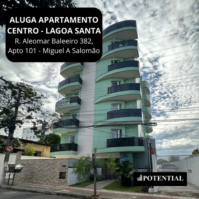 Foto 1 de Apartamento com 2 Quartos para alugar, 90m² em Centro, Lagoa Santa