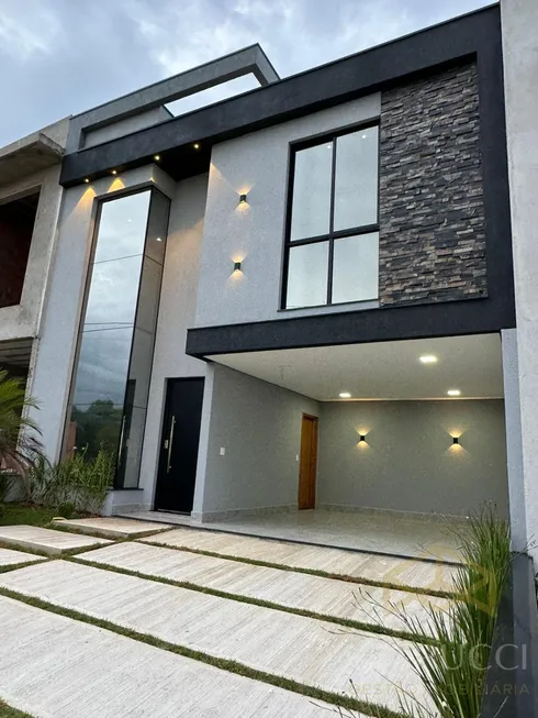 Foto 1 de Casa de Condomínio com 3 Quartos à venda, 176m² em Loteamento Park Gran Reserve, Indaiatuba