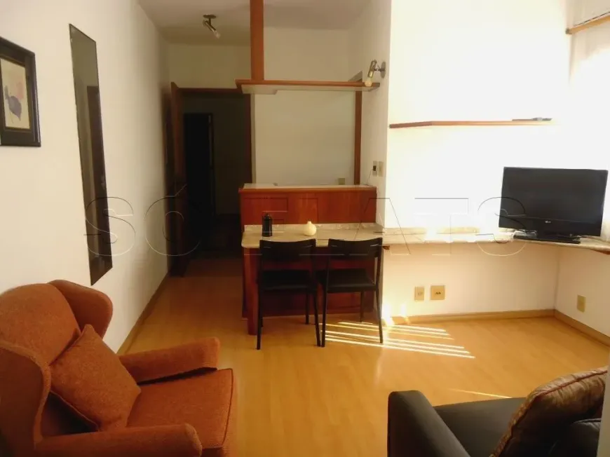 Foto 1 de Flat com 2 Quartos à venda, 50m² em Ibirapuera, São Paulo