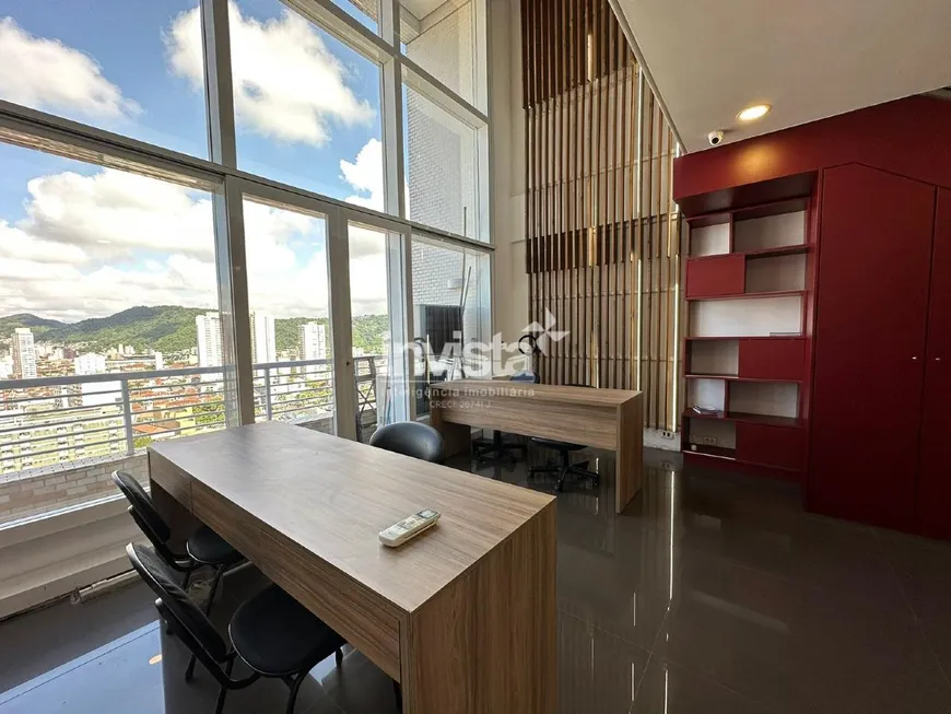 Foto 1 de Sala Comercial à venda, 62m² em Encruzilhada, Santos