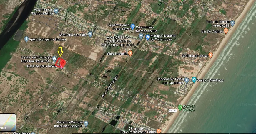 Foto 1 de Lote/Terreno à venda, 1840m² em Zona de Expansao Mosqueiro, Aracaju