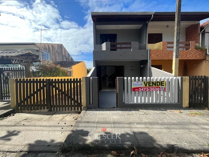 Foto 1 de Sobrado com 2 Quartos à venda, 82m² em Balneário Betáras, Matinhos