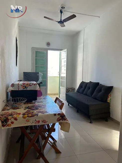 Foto 1 de Apartamento com 1 Quarto para alugar, 60m² em José Menino, Santos