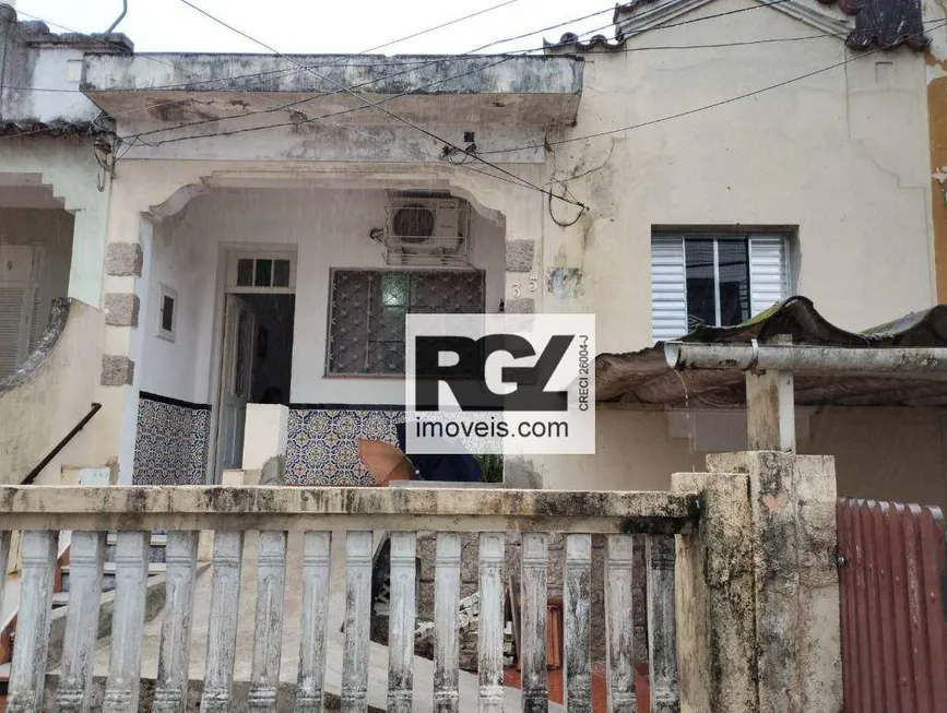 Foto 1 de Casa com 2 Quartos à venda, 210m² em Vila Belmiro, Santos