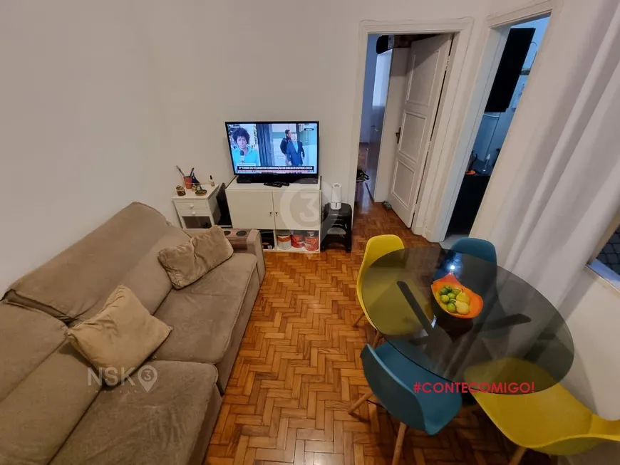 Foto 1 de Apartamento com 1 Quarto à venda, 49m² em Santa Cecília, São Paulo