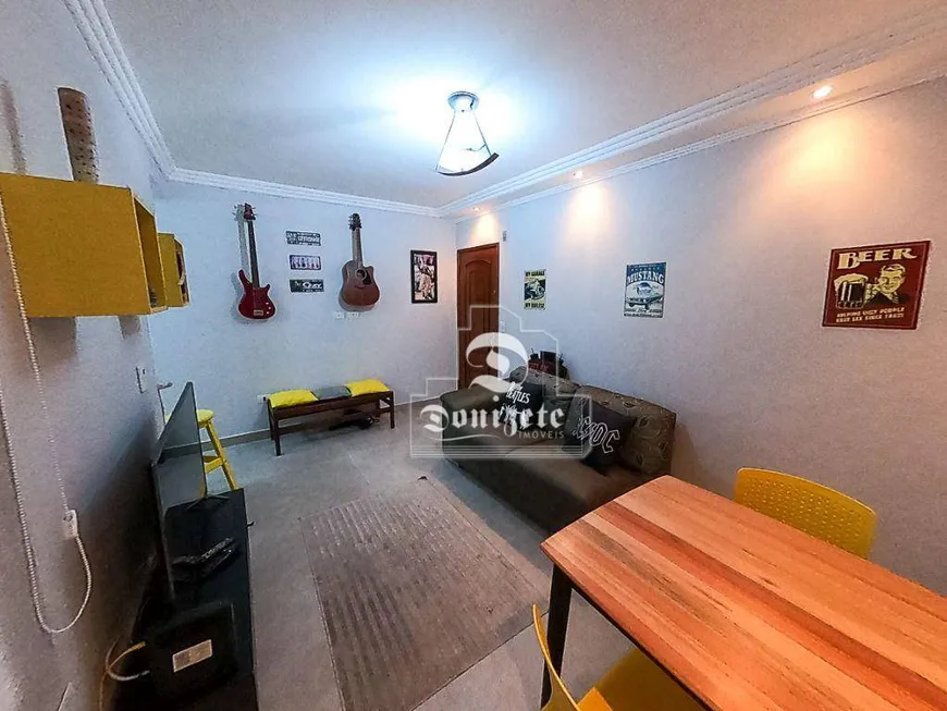 Foto 1 de Apartamento com 2 Quartos à venda, 65m² em Vila Eldizia, Santo André