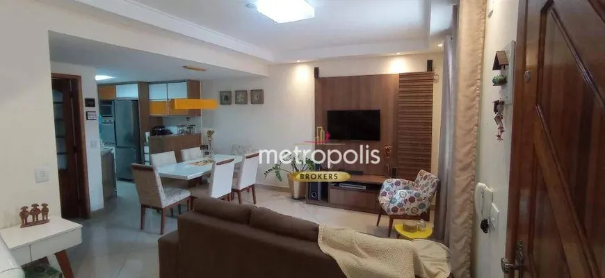 Foto 1 de Casa com 3 Quartos à venda, 95m² em Jardim Rina, Santo André