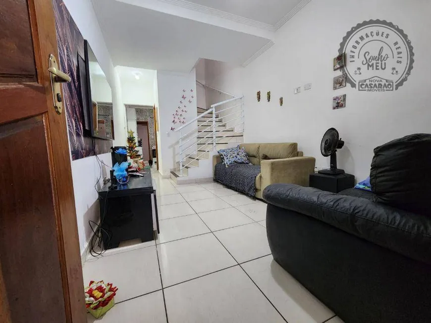 Foto 1 de Casa com 2 Quartos à venda, 94m² em Tude Bastos, Praia Grande