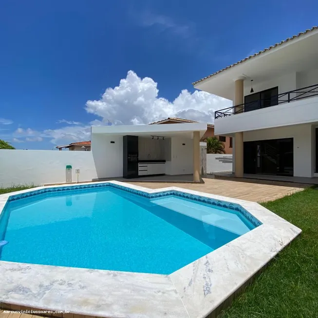 Foto 1 de Casa de Condomínio com 3 Quartos para alugar, 400m² em Vilas do Atlantico, Lauro de Freitas