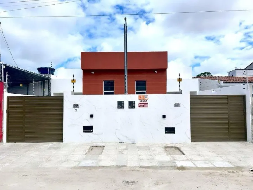 Foto 1 de Casa com 3 Quartos à venda, 67m² em José Américo de Almeida, João Pessoa