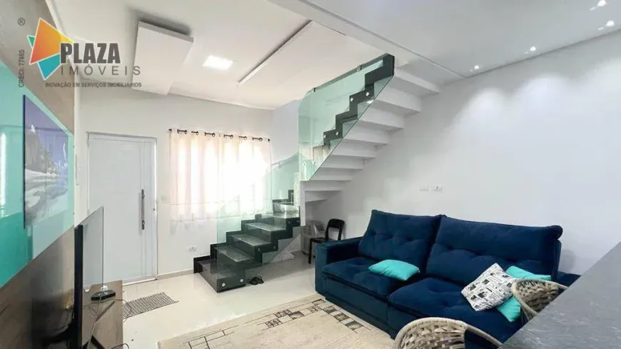 Foto 1 de Casa de Condomínio com 3 Quartos à venda, 85m² em Vila Caicara, Praia Grande